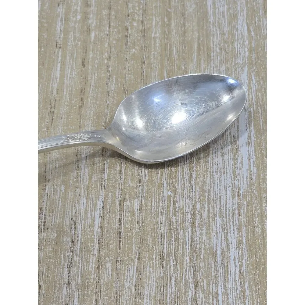 Tudor Plate Queen Bess Iced Tea Spoon Oneida Community Silverplate Flatware